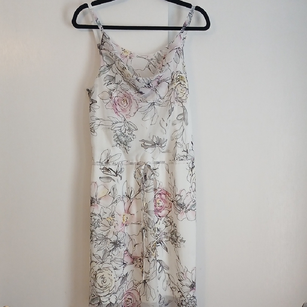 WHBM "Spring Bouquet" Blousen Dress in Size S (NWT)